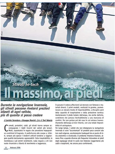 Il massimo, ai piedi