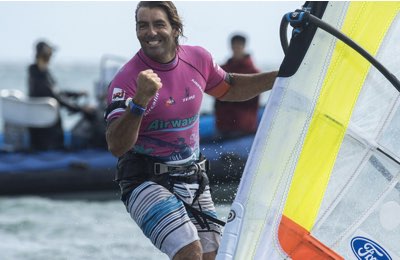 Antoine Albeau a La Palme in Francia per il suo record sul miglio