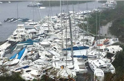 Dopo il passaggio dell'uragano Irma