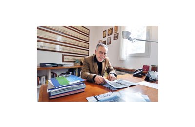 Vincenzo Spina, al timone della Società velica di Barcola e Grignano