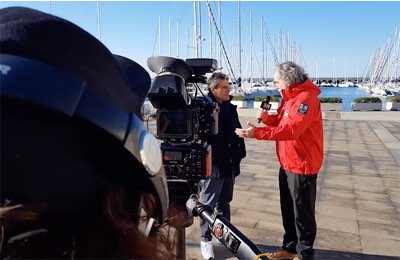 Nella foto da sinistra l'Avvocato Armando Fergola e a destra il nostro direttore Maurizio Anzillotti
